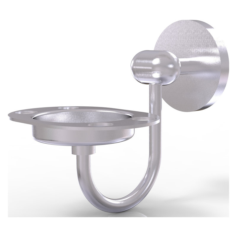 Porte-brosse à dents & culbuteur Itzhak, Chrome satiné