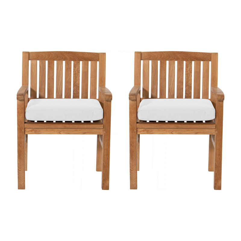Chaise de salle à manger Huntington, Teck, Naturel