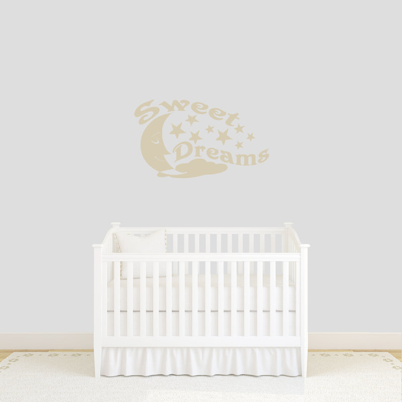 Décalcomanie murale rêves doux, Beige clair