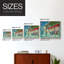 Candy Cane Lane - Reproduction encadrée - Restickable-406309850-406309855