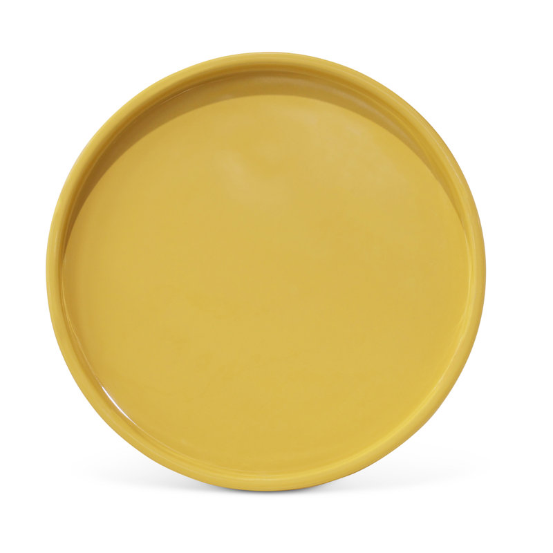 Sofia End Table, Yellow Ochre