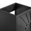 Base de meuble-lavabo simple 16,5 po seulement en noir