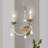 Abdel-Rahman Flush Mounted Sconce-21530099