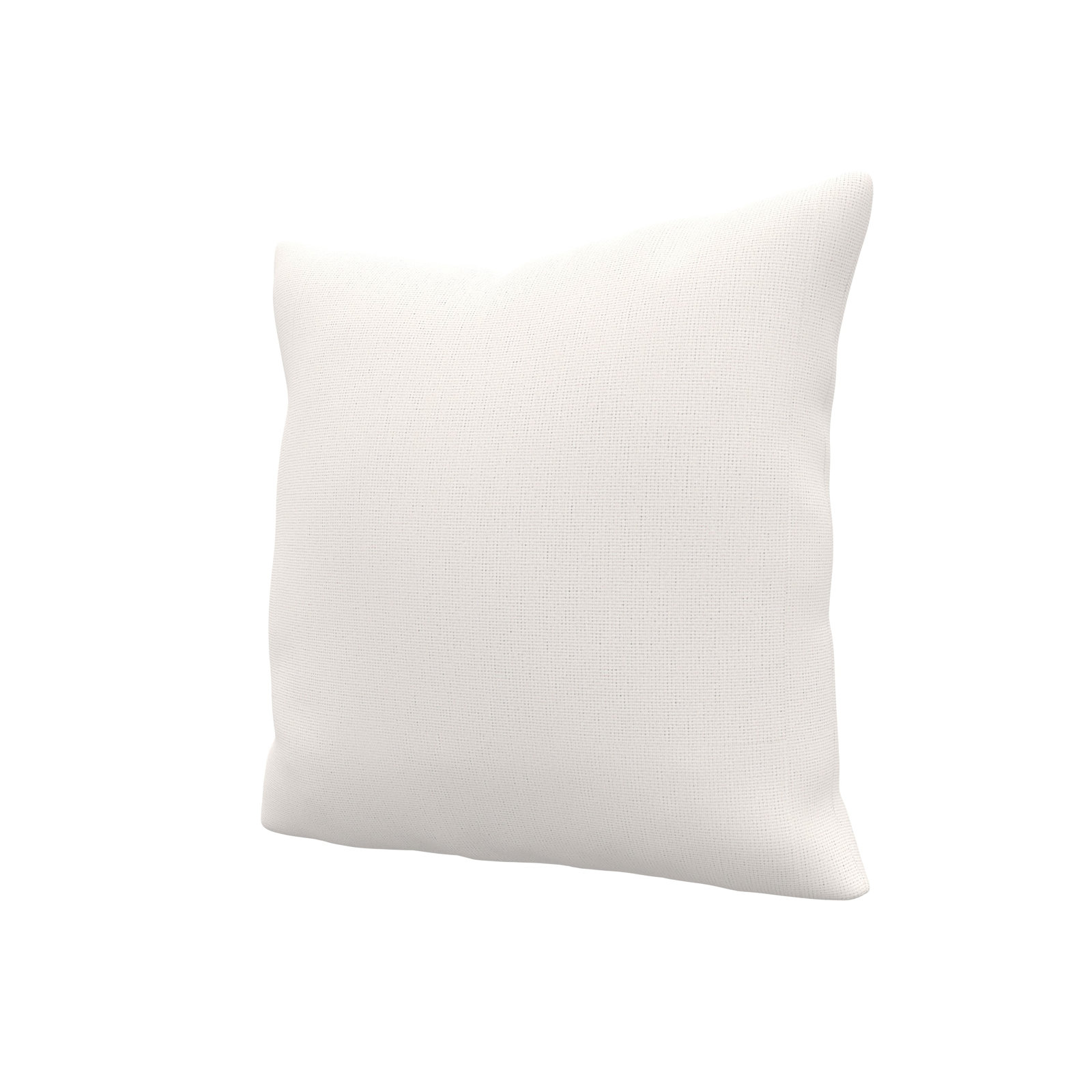 24" x 3" Sunbrella® Pillow Cover & Insert, Square 18", Sunbrella® Play Snow