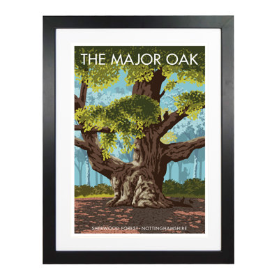 The Mjaor Oak Sherwood Forest by Stephen Millership - Print