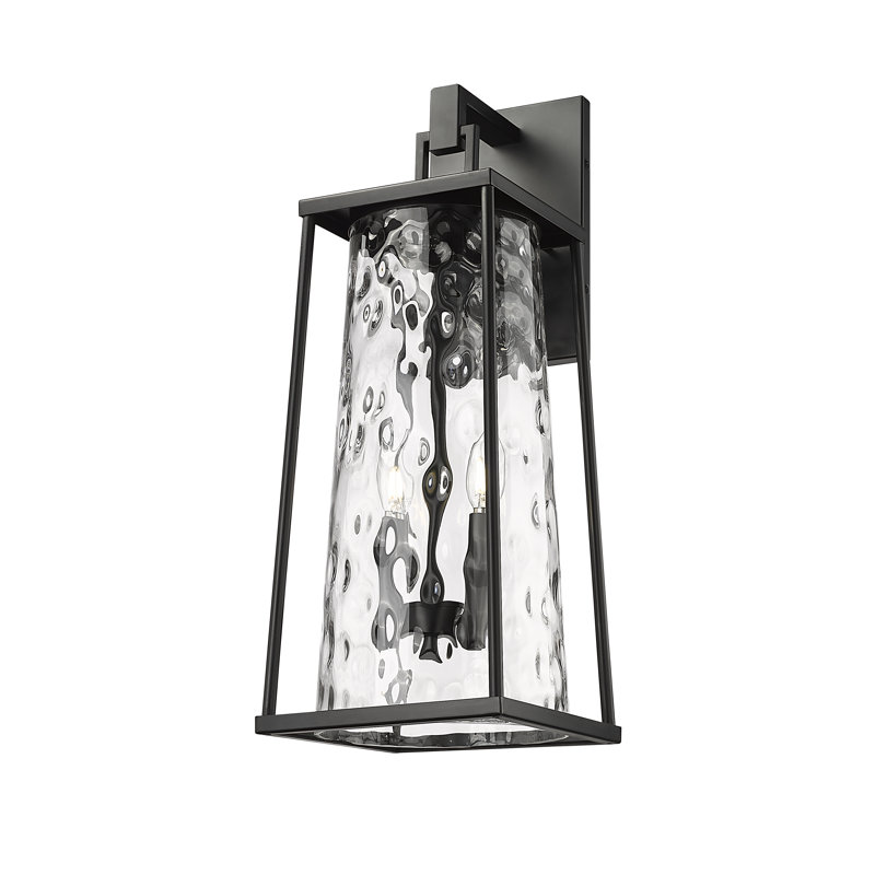 Applique murale d'extérieur 2 lumières 23,5 po Aadhyasri