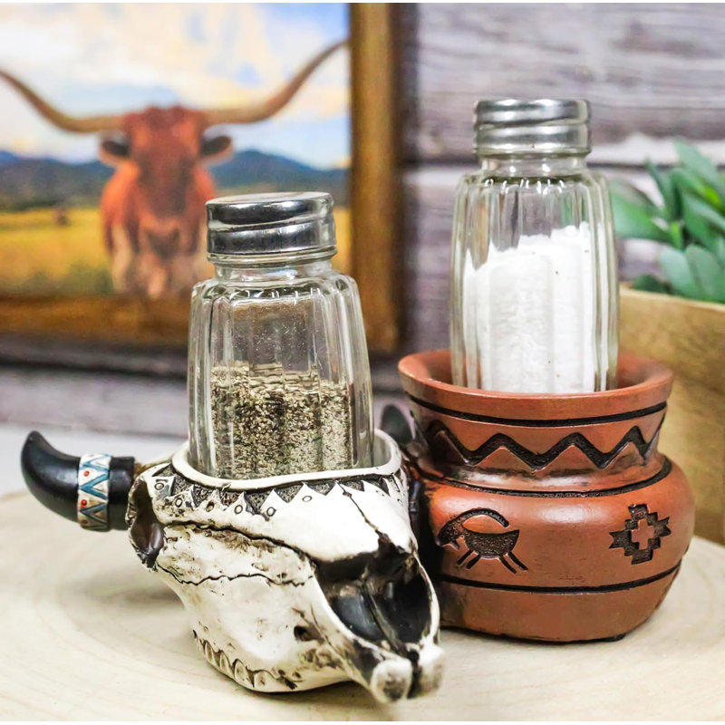 Ensemble tête de vache Southwestern Buffalo