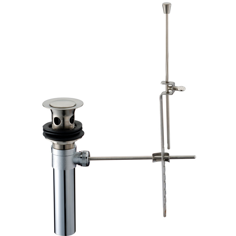 2.32'' W Pop-Up Yes, Brushed Nickel