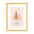 Toile avec cadre en bois beige n'est pas disponible