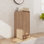 Armoire de salle de bain autoportante 12 po avec porte et tablette à fermeture douce