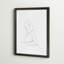 «Nude Contour S Croquis I» par Paul Cezanne - Reproduction d'art sur toile encadrée-327081333-327044510-327081328