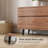 Modern TV Stand With Drawers & Open Shelves – Walnut Finish