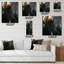 Fighting Bull Head, gros plan sur une horloge murale-1650310272