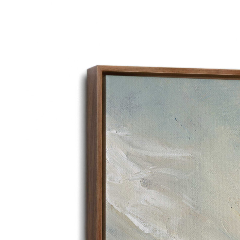 «Open Sky» par Amanda Hilburn, reproduction d'art, L 40 x H 30, Toile avec cadre, Brun