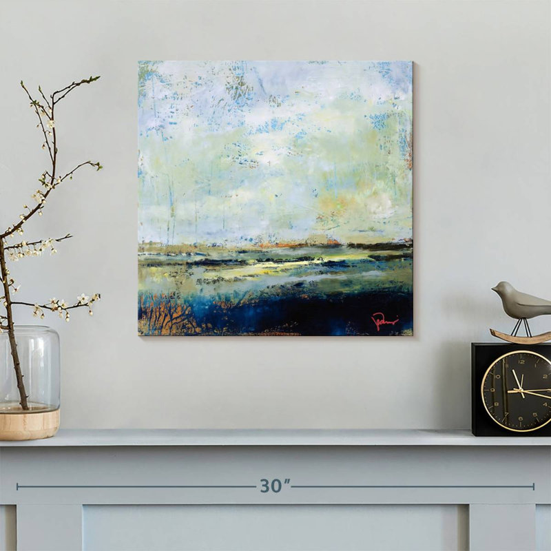Low Tide, 16" H x 16" W