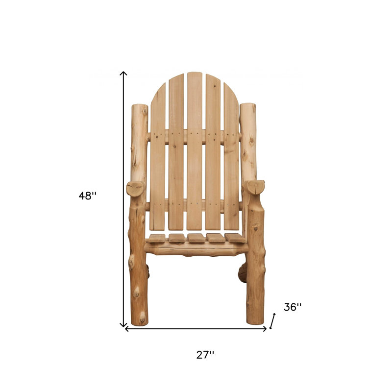 Adirondack Chair - Unfinished/Unassembled