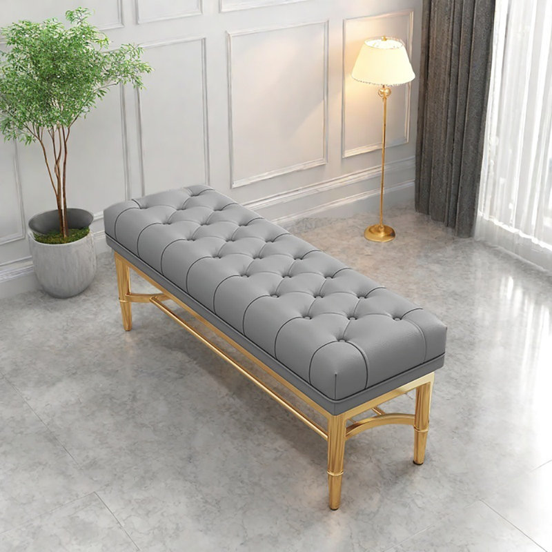 47.2 Multi-functional Shoe Bench, Gray