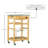 Macy Rolling Granite Kitchen Cart with Utility Drawer & Basket-38674089-128495254