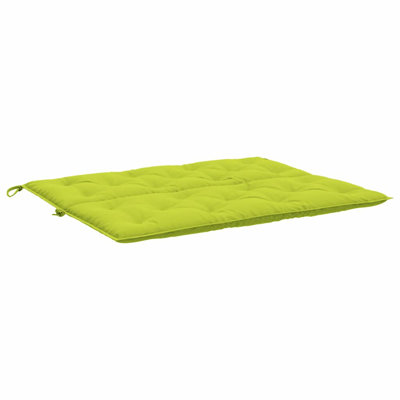 Garden Bench Cushion Set of 2 Bright Green Outdoor Patio Bench Pads