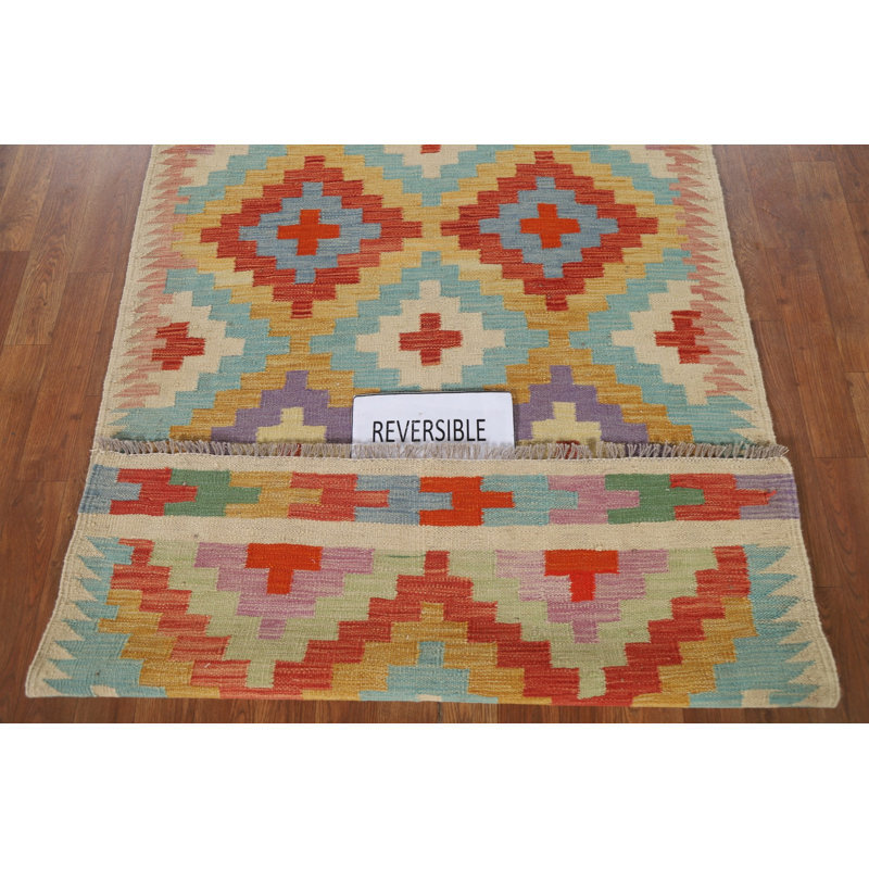 Tapis géométrique Kilim