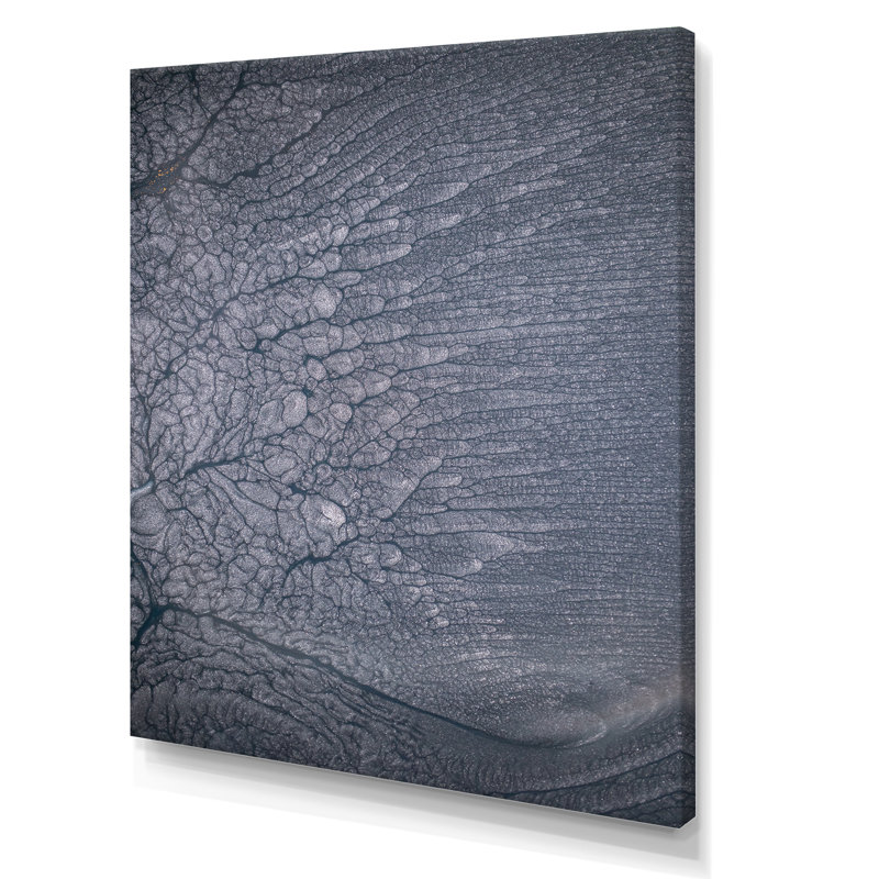 «Dramatic Gray», reproduction sur toile, Toile tendue, H 16 po x l 32 po x P 1 po