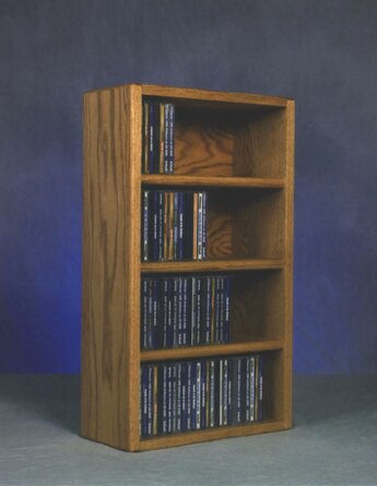Solid Wood 24.75'' H Wall Mounted Media Storage