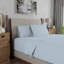 Ensemble de draps légers en mélange de coton brossé infroissable-310604892-305448913