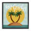 Cadre flottant Just Beachy, île tropicale, design par Sarah Hickman-1314196269-1314196270