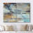 Abstract Grunge Color Composition - ensemble de 2 reproductions sur toiles tendues-56420137