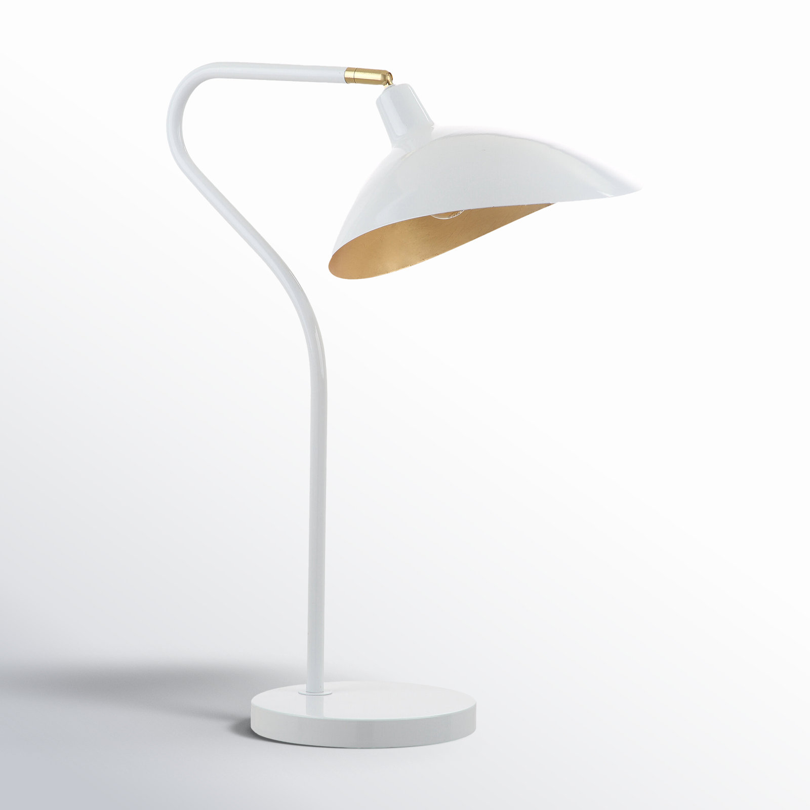 Girard Table Lamp, White