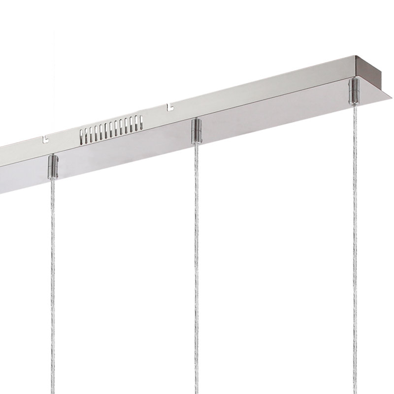 Luminaire suspendu pour îlot de cuisine 4 lumières à DEL 27,56 po l 4,5 po