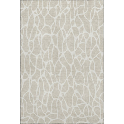 Premium Machine Washable Braylen AMF1024 Geometric Rug