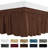 Pleated Wrap Around Bed Skirt-708236857-708236837