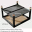Table basse carrée industrielle-141612370-141612365