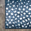 Tapis bleu marine / crème Allerie-166988421