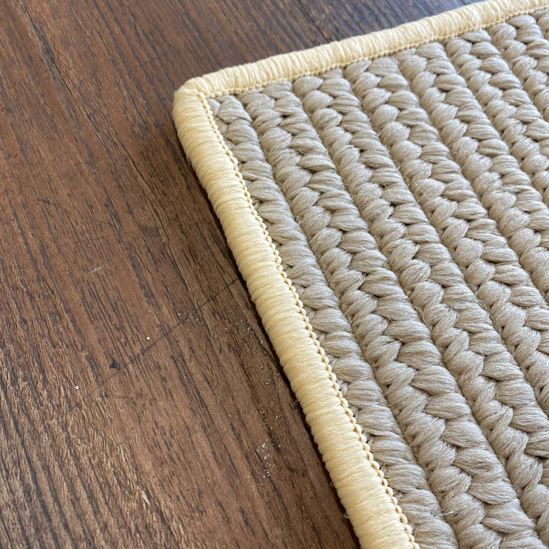 Tapis d'escalier Morganza Seville, Blanc
