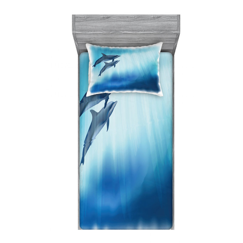 Microfiber Sheet Set, Twin XL Sheet Set with Fitted Sheet