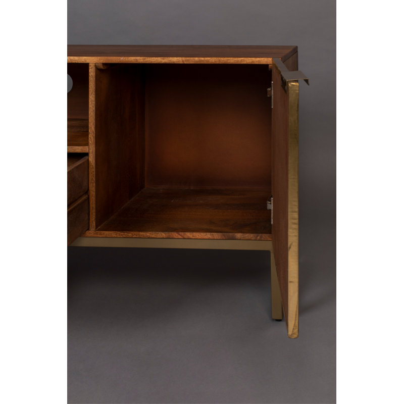 Art Deco 53'' W Solid Wood Sideboard