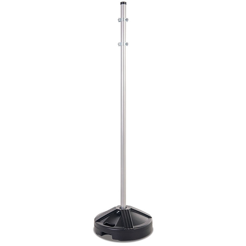 US Weight Sign Kit Post Scratch Resistant Fillable Base and Easy-To-Use Brackets for Signs