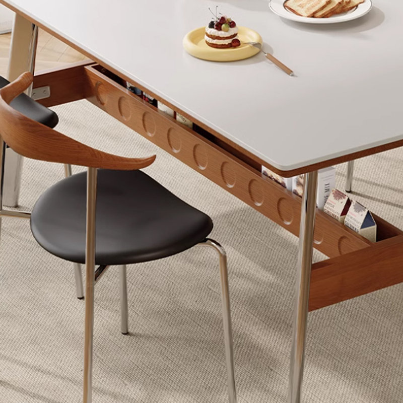 Table de salle à manger Vintage, H 29,52 po x L 55,11 po x l 31,49 po