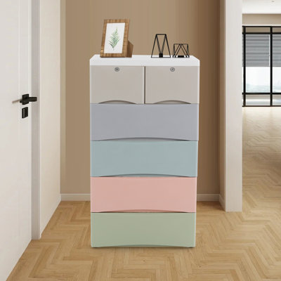 Commode à 6 tiroirs l 22,83 po
