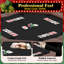 Table de poker octogonale pour 8 joueurs, pieds pliables et porte-gobelets, table de jeu de casino pour la soirée-119312880