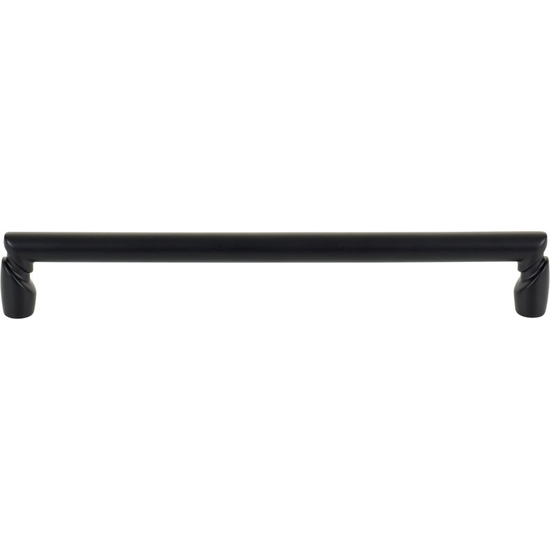Florham Bar Pull, Flat Black, 7 9/16" Center to Center