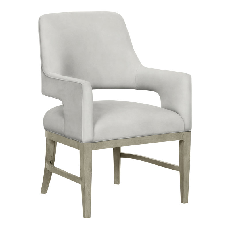 Chaise avec accoudoirs Josie Grande, Amande chamois, 2033 chameau