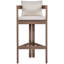 Tabouret de bar d'extérieur rembourré en tissu Newport Glenmore-1463650865