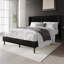 Contemporary Wingback Platform Bed-2071720092-2071720082