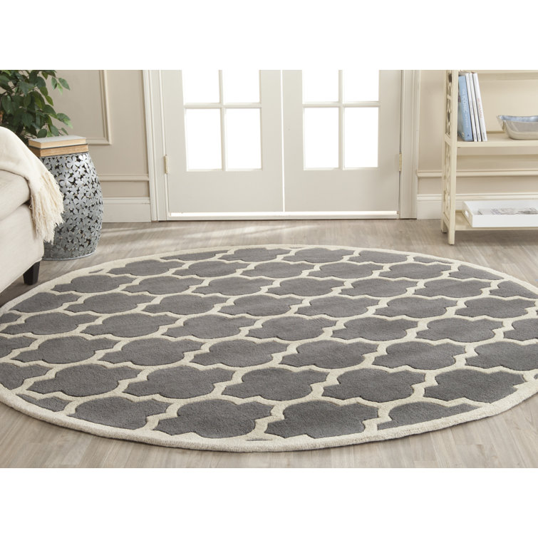 Carolene Hand Tufted Wool Geometric Rug