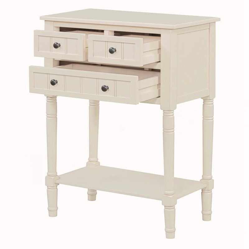 Console étroite, Beige