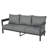 4-Piece Outdoor Conversation Set with Thick Cushioned Seating and Coffee Table-463040463