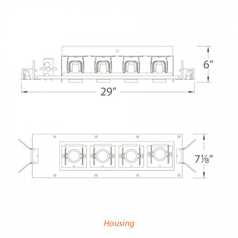 LED Multi-Spotlight Recessed Lighting Kit